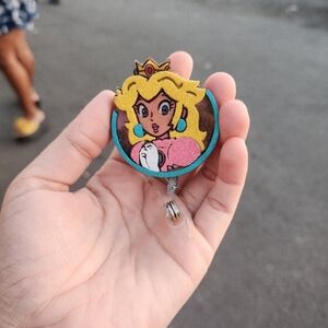 Id Holder Princess Peach